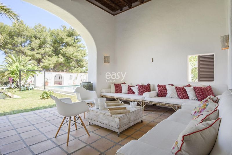 decorative setup intended specifically for professional photo and video shoots in the vibrant location of Ibiza